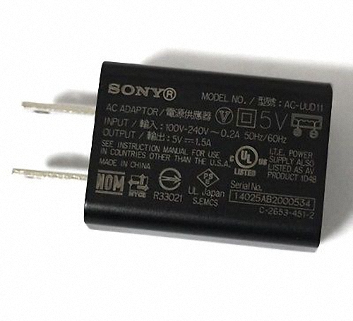 Sony AC-UUD11 PJ610E PJ820E AC Adapter Charger Power Supply Cord wire Genuine Original