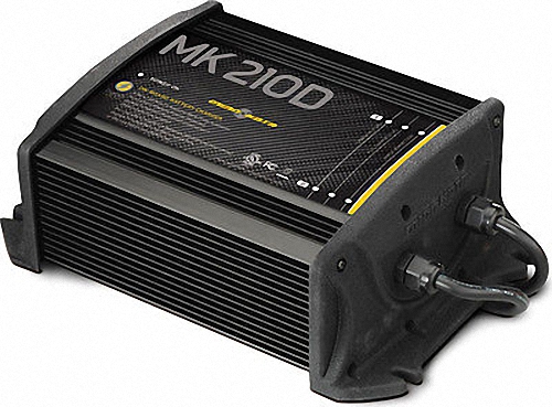 Minn Kota MK-210D 2-Bank On-board Wall camera battery charger Power Supply