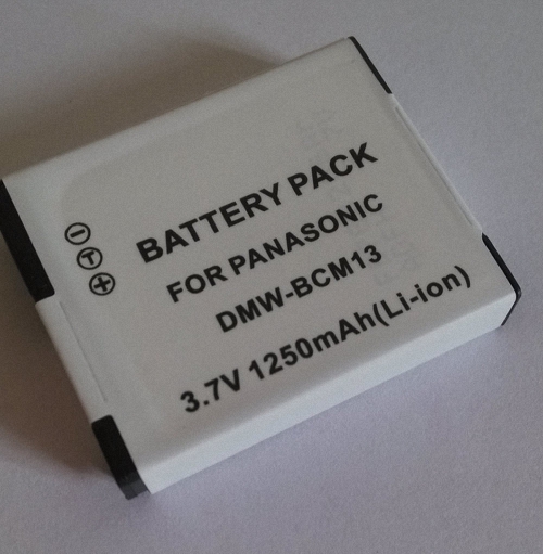 Panasonic DMC-ZS40K Camera Replacement Lithium-Ion battery