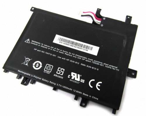 HP Slate 7 2800 724536-001 Laptop Lithium-Ion battery Genuine Original